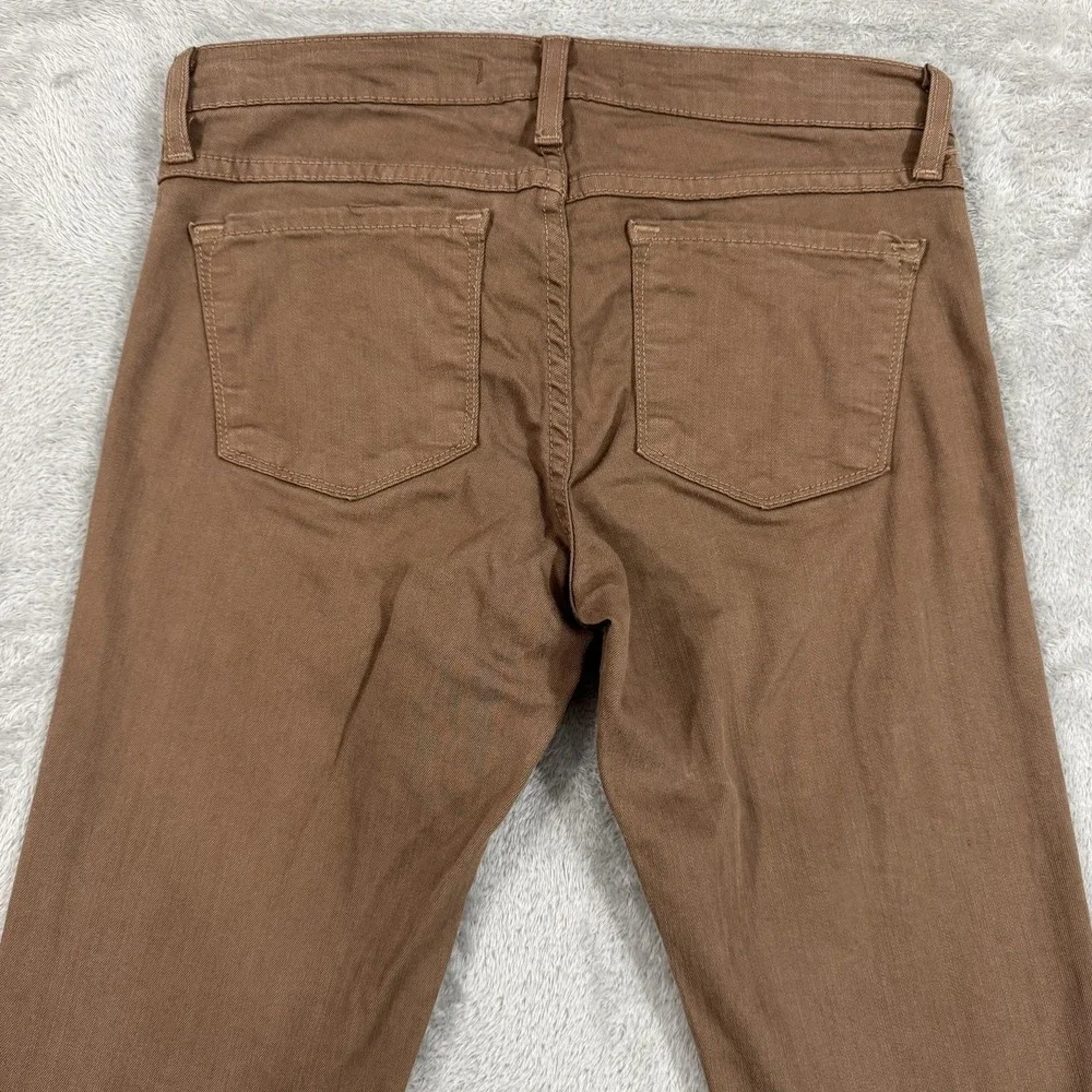 Flying Monkey Jeans Womens 27 Brown Slim Skinny Stretch Comfort Flex Low USA‎